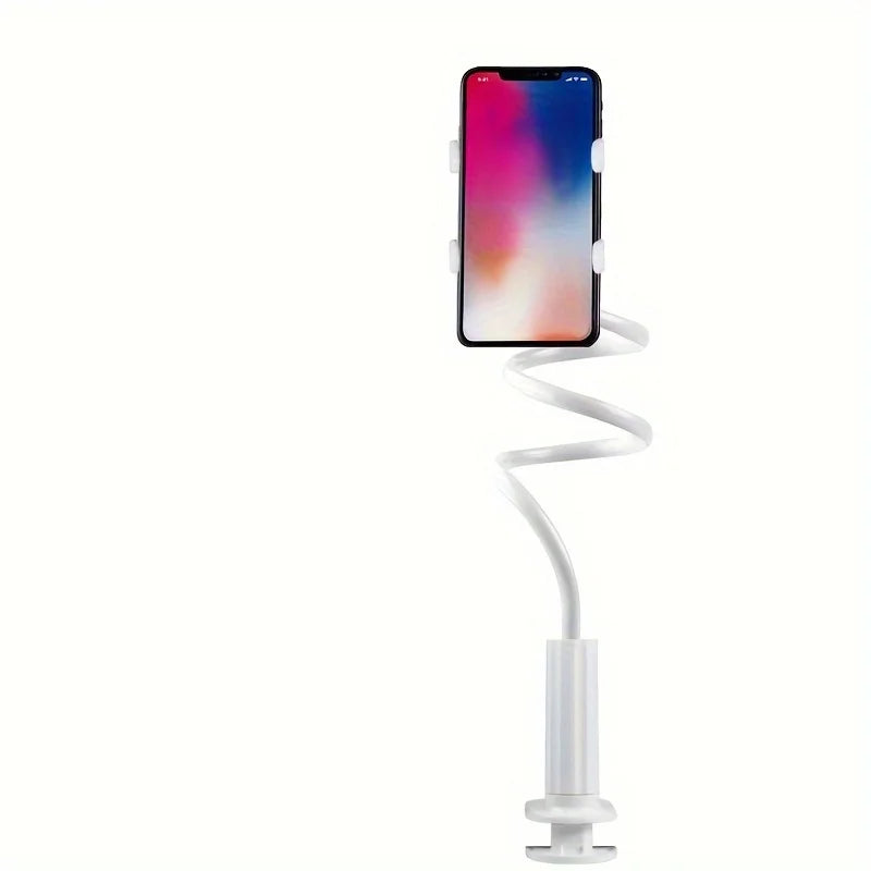 Flexible Gooseneck Phone Holder – Bed & Desk Mount for Hands-Free Viewing