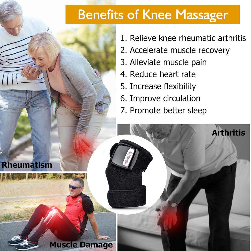 Infrared Heating Knee & Joint Massager – Pain Relief Wrap