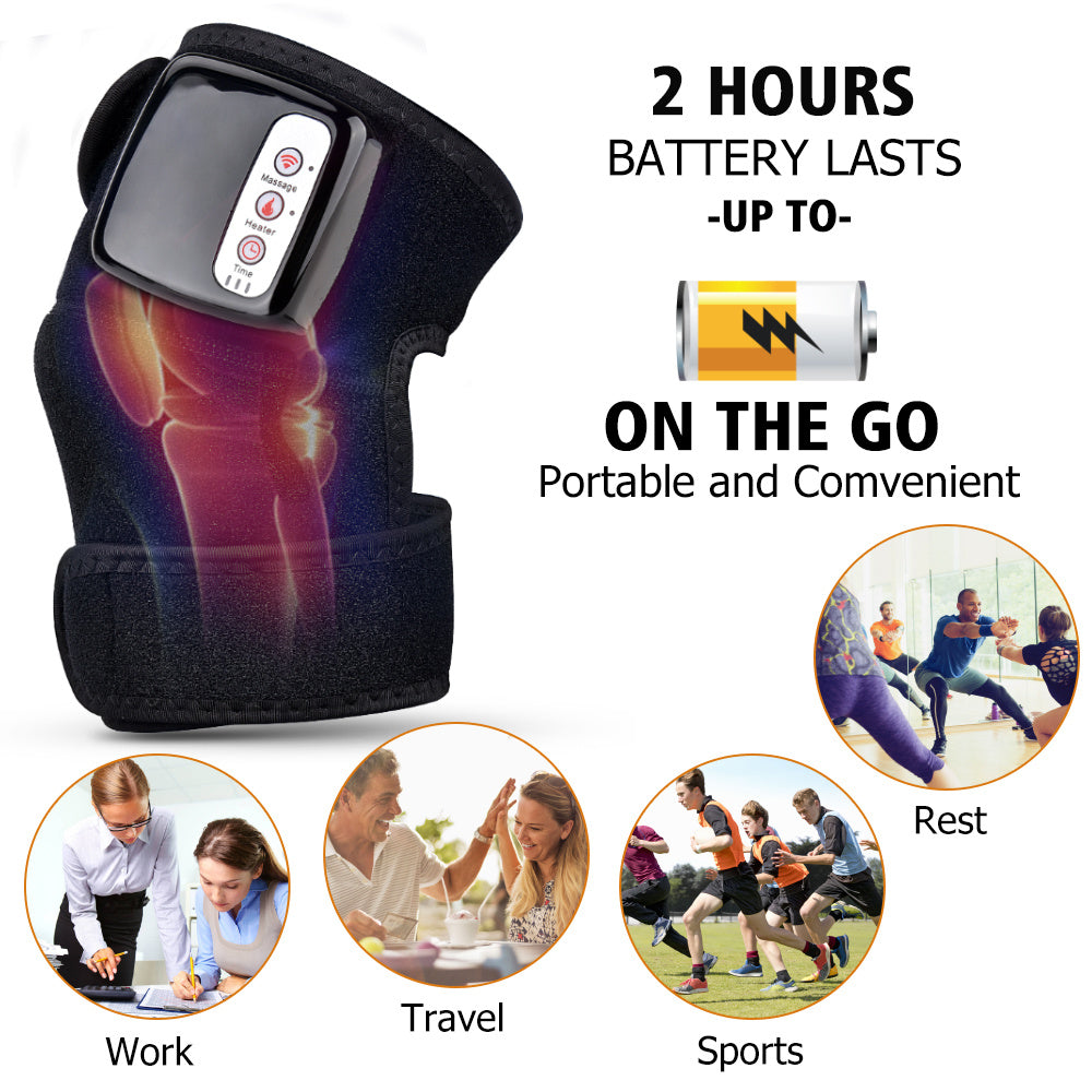 Infrared Heating Knee & Joint Massager – Pain Relief Wrap