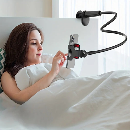 Flexible Gooseneck Phone Holder – Bed & Desk Mount for Hands-Free Viewing