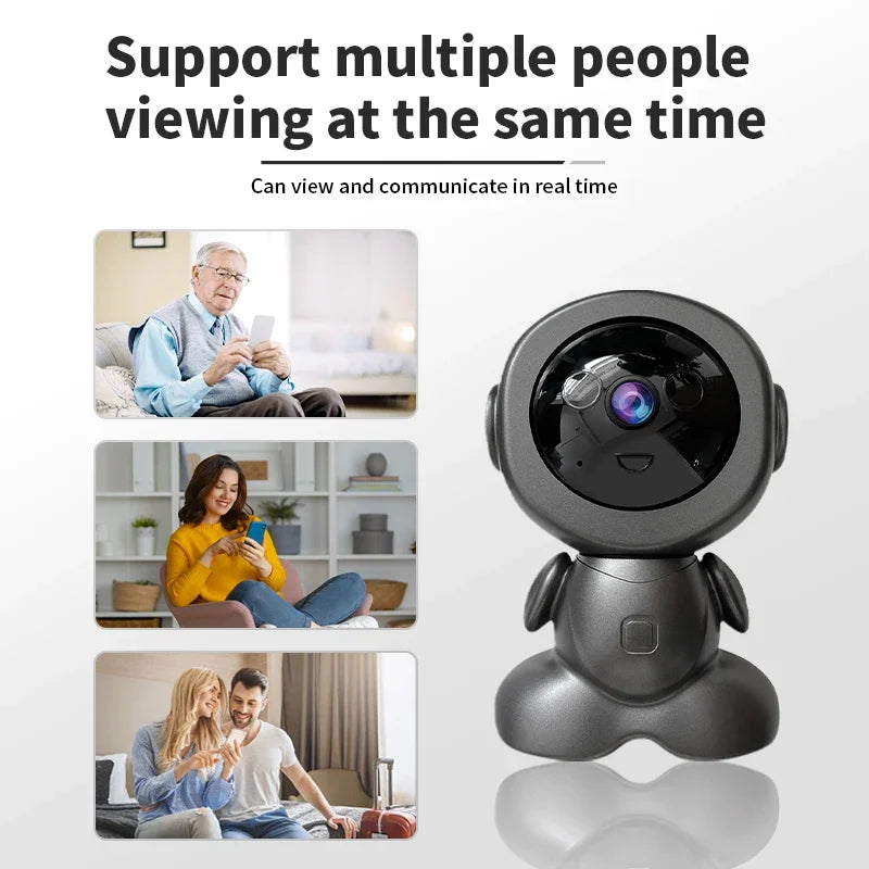 8MP Smart WiFi Security Camera | Auto-Tracking, Night Vision, 360° PTZ, Baby & Pet Monito