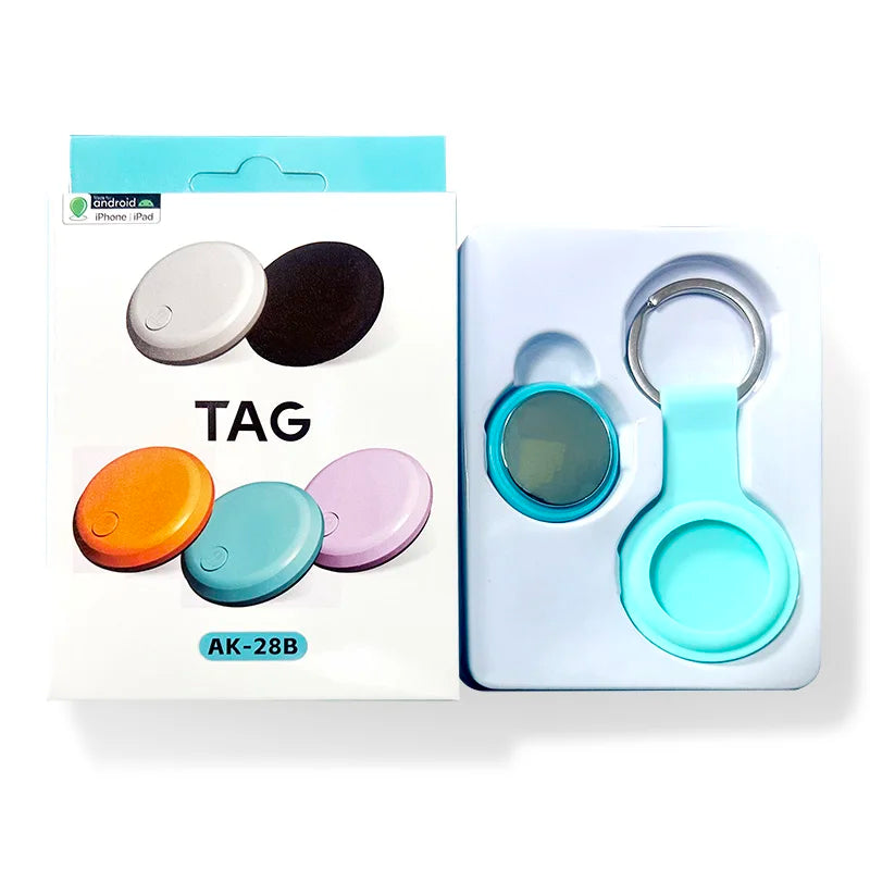 Smart Pet Tracker Tag - Bluetooth GPS Finder for Dogs, Cats & Keys - Compatible with iOS & Android