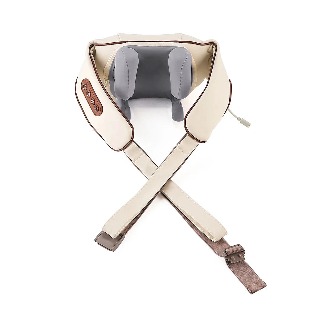 Wireless Neck & Shoulder Massager - 26W Deep Kneading | Pain Relief