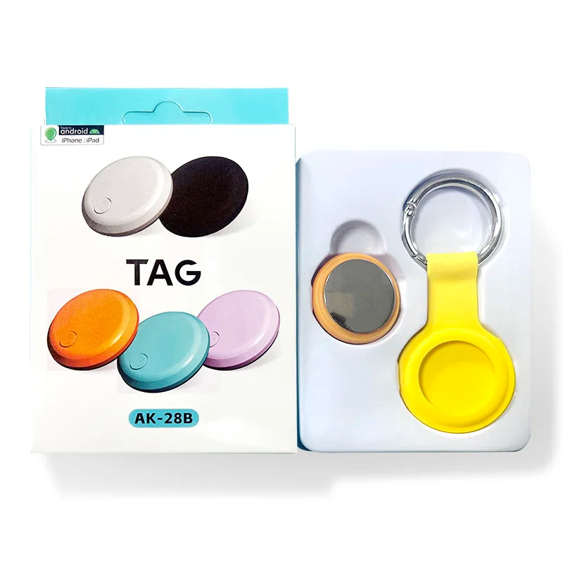 Smart Pet Tracker Tag - Bluetooth GPS Finder for Dogs, Cats & Keys - Compatible with iOS & Android