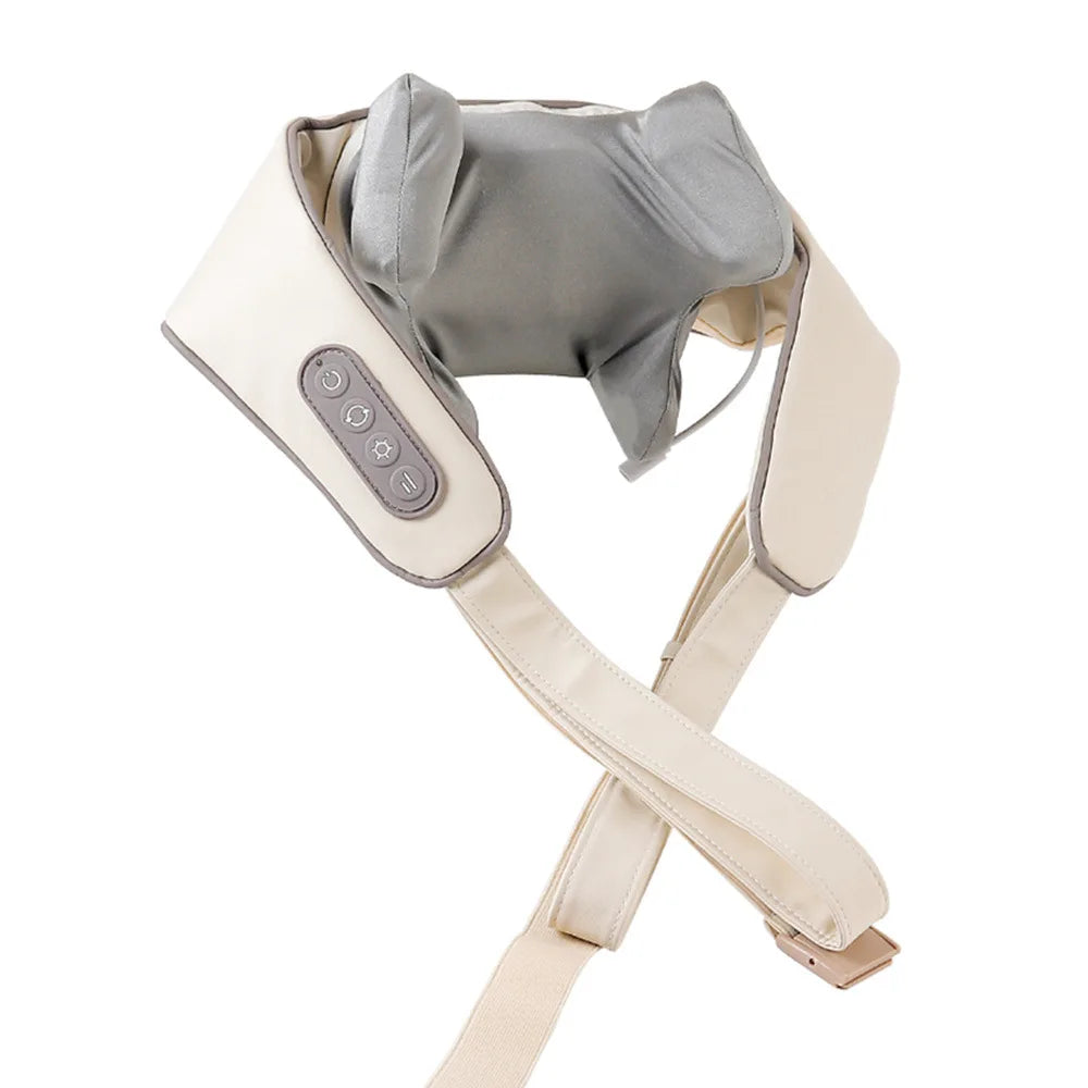Wireless Neck & Shoulder Massager - 26W Deep Kneading | Pain Relief