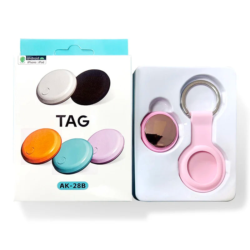 Smart Pet Tracker Tag - Bluetooth GPS Finder for Dogs, Cats & Keys - Compatible with iOS & Android