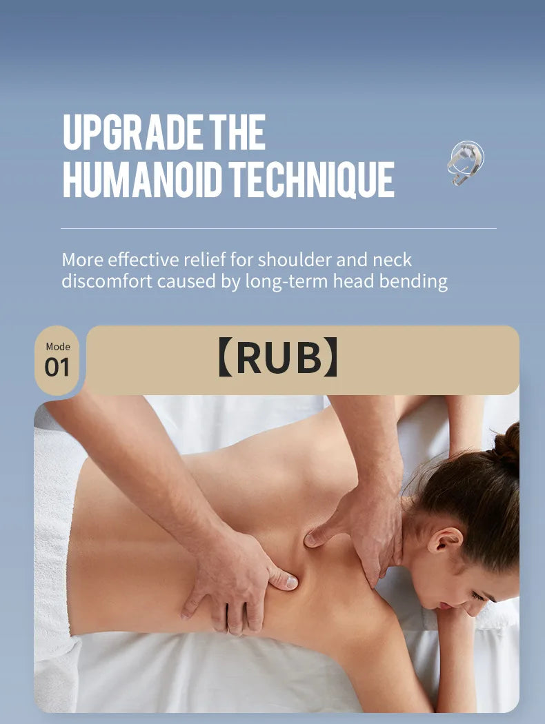 Wireless Neck & Shoulder Massager - 26W Deep Kneading | Pain Relief
