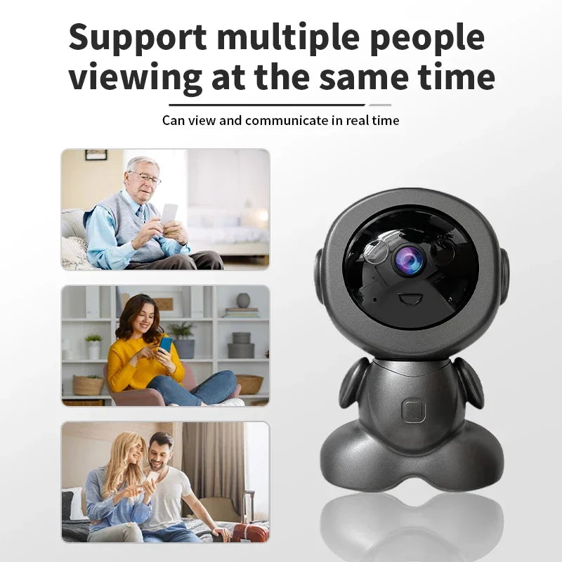8MP Smart WiFi Security Camera | Auto-Tracking, Night Vision, 360° PTZ, Baby & Pet Monito